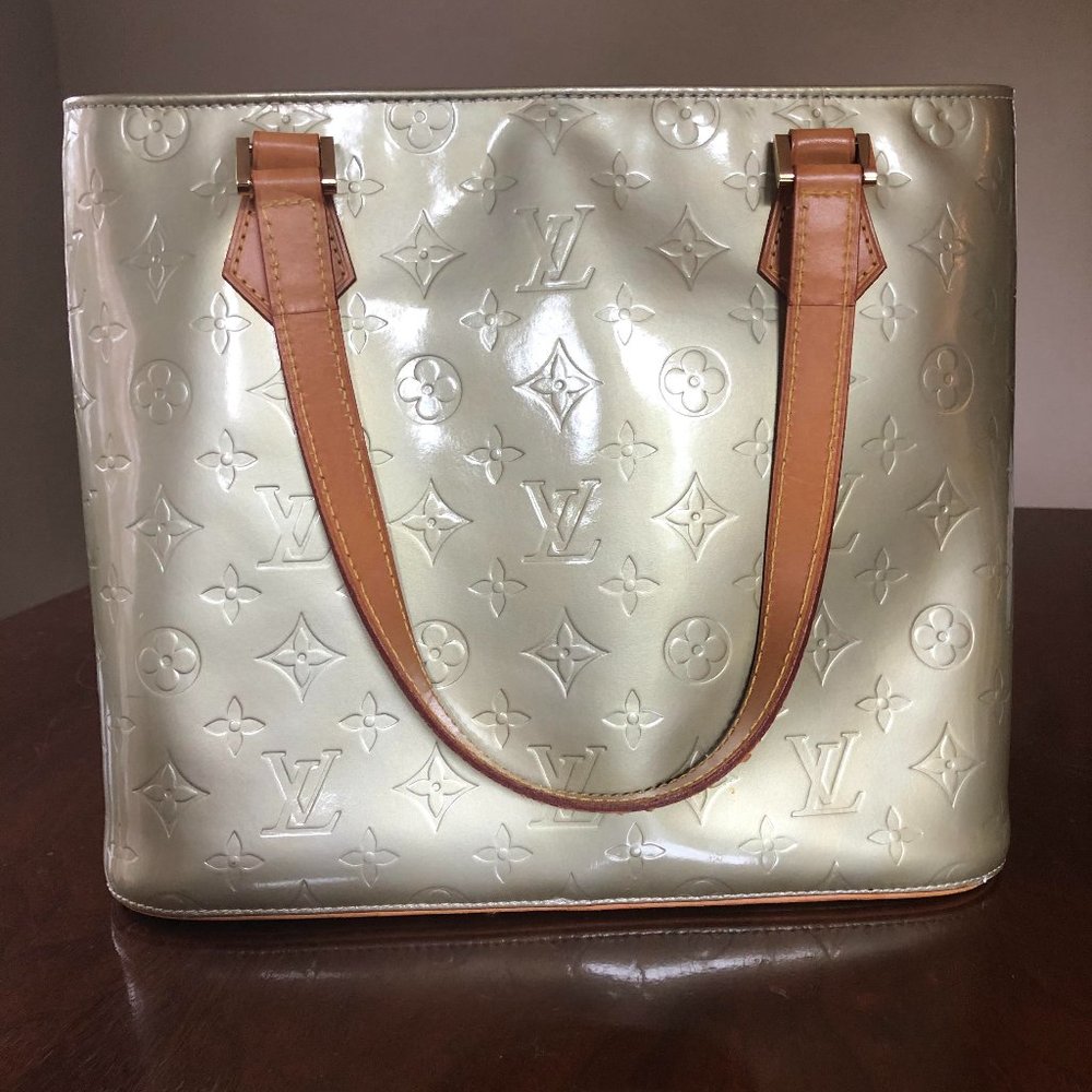 Louis Vuitton Monogram Vernis Houston Zip Tote